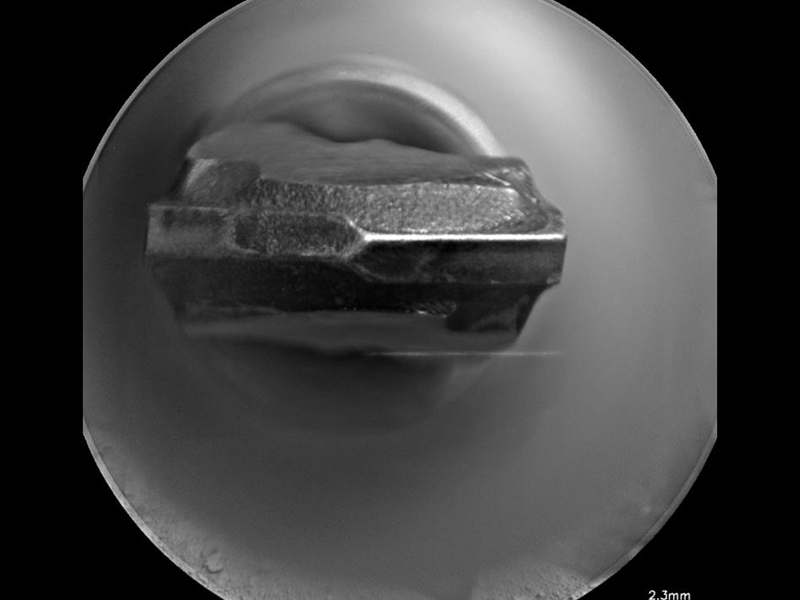 Illustration for article titled La Mars Curiosity taladra con éxito la superficie de Marte